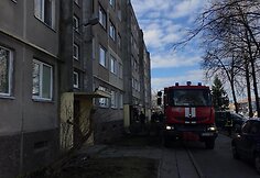 Kauno daugiabutyje kilo gaisras