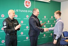 Apdovanoti geriausi Kauno apskrities policijos sportininkai