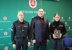 Apdovanoti geriausi Kauno apskrities policijos sportininkai