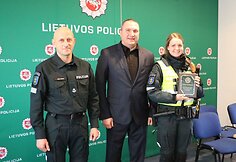 Apdovanoti geriausi Kauno apskrities policijos sportininkai