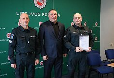 Apdovanoti geriausi Kauno apskrities policijos sportininkai