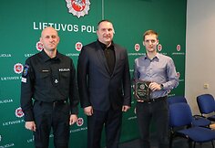 Apdovanoti geriausi Kauno apskrities policijos sportininkai