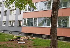 Jonavoje degė butas