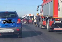 Avarijų Klaipėdos rajone: kaktomu&scaron;a susidūrė &bdquo;Seat&ldquo; ir &bdquo;Passat&ldquo;