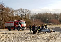 Baltijos jūroje ties Karkle i&scaron; valties i&scaron;krito žvejys
