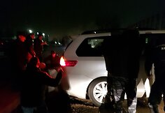 Bėdos i&scaron;tiktai &scaron;eimai i&scaron; pajūrio į pagalbą suskubo būrys nepažįstamųjų