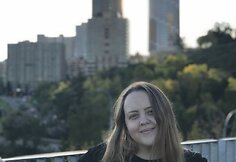 Studentė Gerda Grigaitė Edmontone