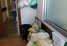 Gydytojų panaudotos vienkartinės priemonės Kauno klinikinėje ligoninėje