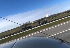 Įvykio vietoje sužalotąją gelbėjusio vyro užfiksuoti vaizdai