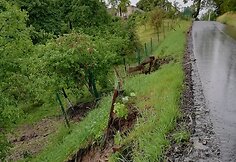 Po liūties nuslinkęs &scaron;laitas &Scaron;aldytuvų gatvėje Kaune