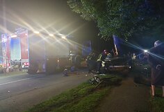 Tragiška avarija Kėdainių rajone, kurios metu žuvo du jauni vyrai