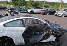 Palangoje pavogtas vienetinis BMW M4 gts rastas i&scaron;ardytas