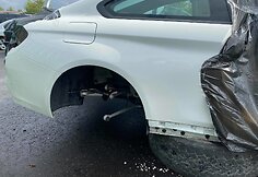 Palangoje pavogtas vienetinis BMW M4 gts rastas i&scaron;ardytas