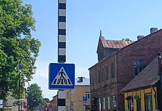 Prie Dauguvos upės įsikūrusi Jaunjelgava