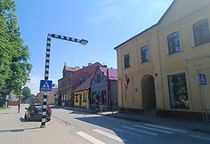 Prie Dauguvos upės įsikūrusi Jaunjelgava