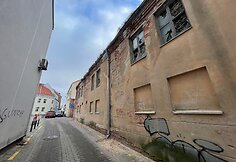 Byrantis pastatas Kauno A.Jak&scaron;to gatvėje