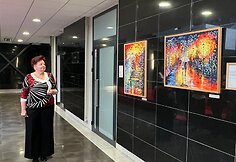 Buvusios teisėjos Reginos Cemnolonskienės tapybos darbai