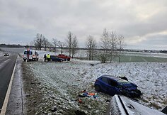 Avarija Kėdainių rajone, kurioje žuvo I.Jurgaitienė