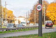 Kauno Tunelio gatvė padidintas maksimalus leistinas greitis