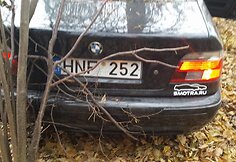 BMW avarija Kauno rajone