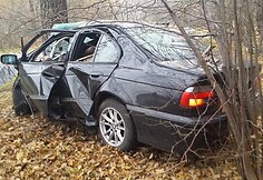 BMW avarija Kauno rajone