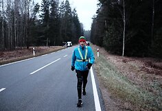 Sauliaus Bagdono rekordinis pėsčiųjų žygis &bdquo;Tauragė-Kaunas&ldquo;