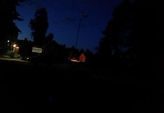 Pravieniškių II kaimas skendi tamsoje: nedega nė vienas šviestuvas
