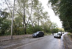 Kaune ant pravažiuojančios ma&scaron;inos užgriuvęs medis sužalojo vairuotoją