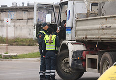 Policijos reidas Kauno Europos pr.