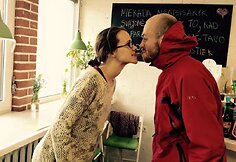 Donatas Gimbutas su žmona Beatriče