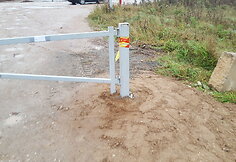 Užkardas Giraitės Girios gatvėje