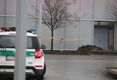 Prie prekybos centro „Mega“ aptiktas sprogmuo