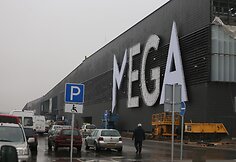 Prie prekybos centro „Mega“ aptiktas sprogmuo