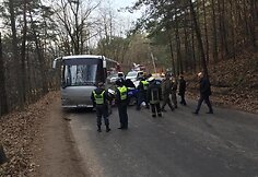 Kaune susidūrė automobilis &bdquo;&Scaron;koda&ldquo; ir autobusas &bdquo;Bova&ldquo;