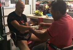 Kovotojas Sigitas Gaižauskas Tailande japoną pasiuntė į nokautą