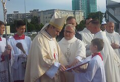 Naujos bažnyčios statybos pradžia &Scaron;ilainiuose