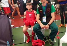 Lietuvos jaunimo muaythai rinktinė pasaulio čempionate Tailande