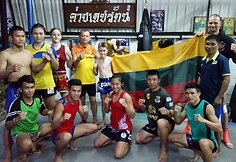 Lietuvos jaunimo muaythai rinktinė pasaulio čempionate Tailande