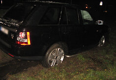„Range Rover“ po avarijos