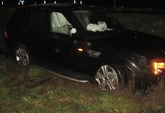 „Range Rover“ po avarijos