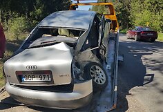 Liudininkų teigimu, motociklo vairuotojas lėkė milžini&scaron;ku greičiu