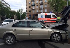 Avarija Pamėnkalnio gatvėje