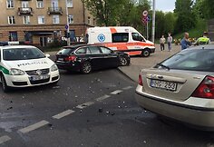 Avarija Pamėnkalnio gatvėje