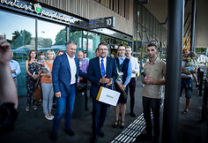 Apdovanotas 50 metų vienoje įmonėje dirbantis Sigitas Sakalauskas