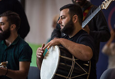 Muzikos grupės &bdquo;Bani Folk Band&ldquo; koncerto akimirkos