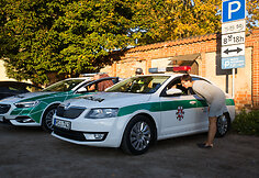 Kauno apskrities VPK Kelių policijos valdybos pareigūnų vykdoma precencinė priemonė Kaune