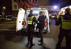 Naktis su Kauno policija 