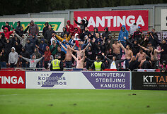 Čempionų lygos atrankos I etapo rungtynės tarp &bdquo;Sūduvos" ir Belgrado &bdquo;Crvena zvezda" komandų