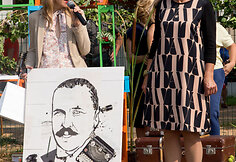 Karolina Stažytė įteikė Jono Vileišio Portretą