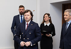 Spaudos konferencija apie atliekamą įkiteisminį tyrimą dėl nusikalstamu būdu gauto turto legalizavimo